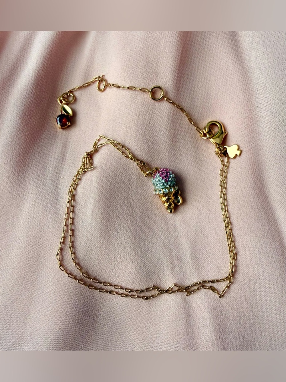 Kate Spade Ice Cream Sundae Pendant